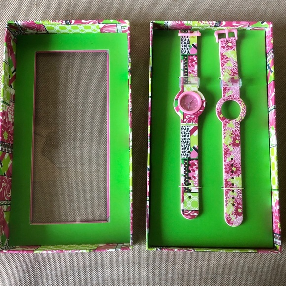 Lilly Pulitzer Interchangeable Watch Set - Picture 4 of 4